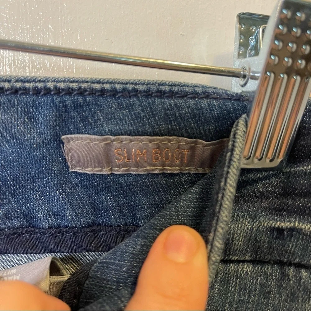Melissa McCarthy Seven7 for all Mankind jeans/ slim boot cut / size 10